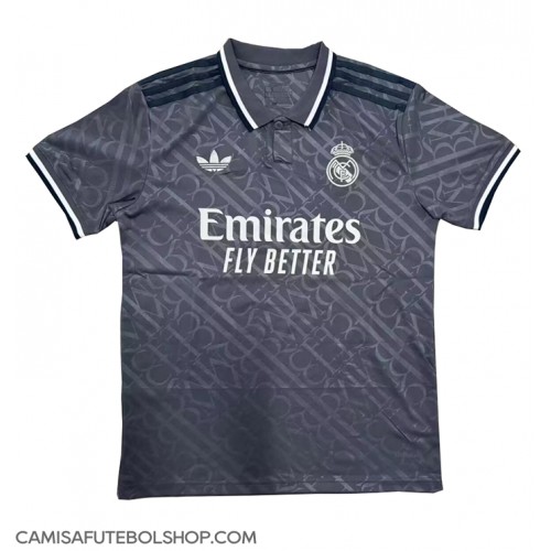 Camisa de time de futebol Real Madrid Replicas 3º Equipamento 2024-25 Manga Curta